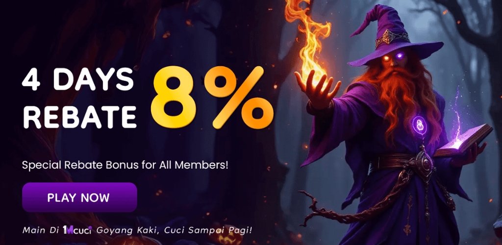 4 Days Rebate 8% Free Credit