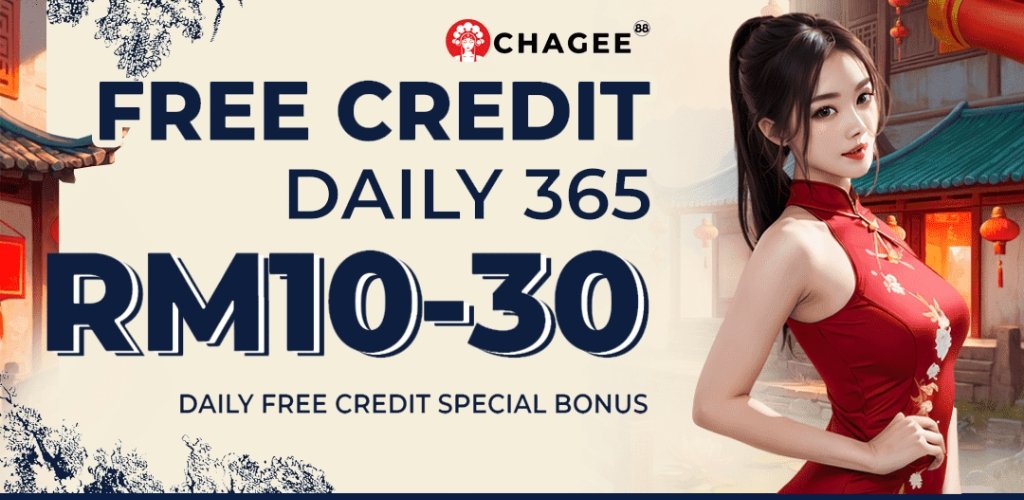 Chagee88 Free Credit 365 Hari Up RM30