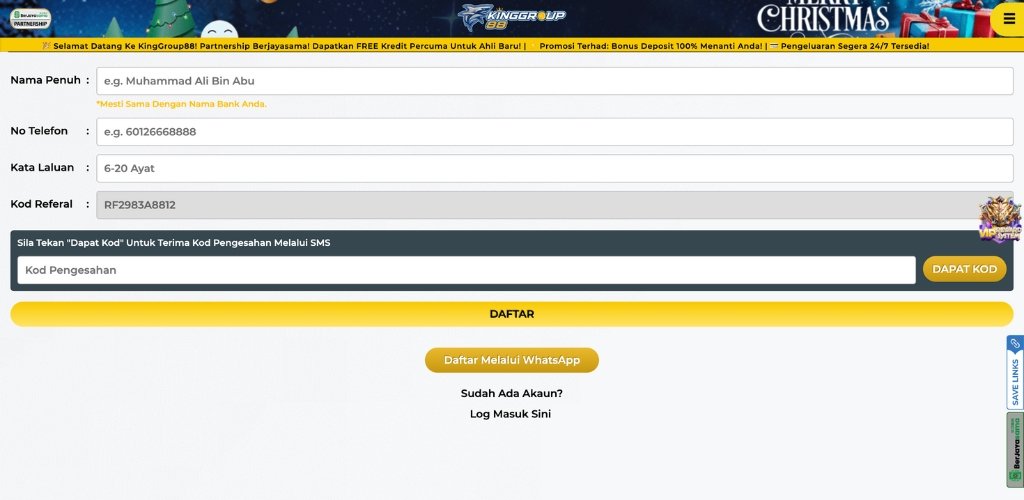 Kinggroup88 Register 