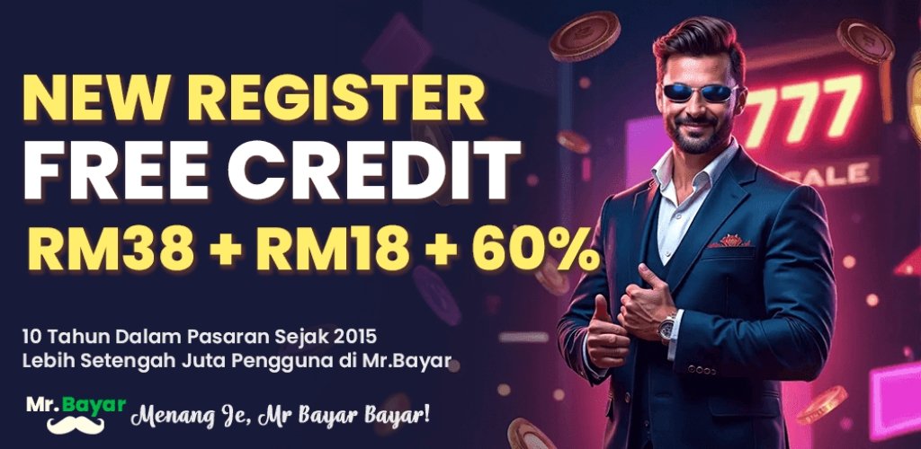 MrBayar Free Credit No Deposit for New Members