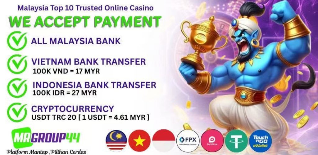 MrGroup44 Payment Methods Available