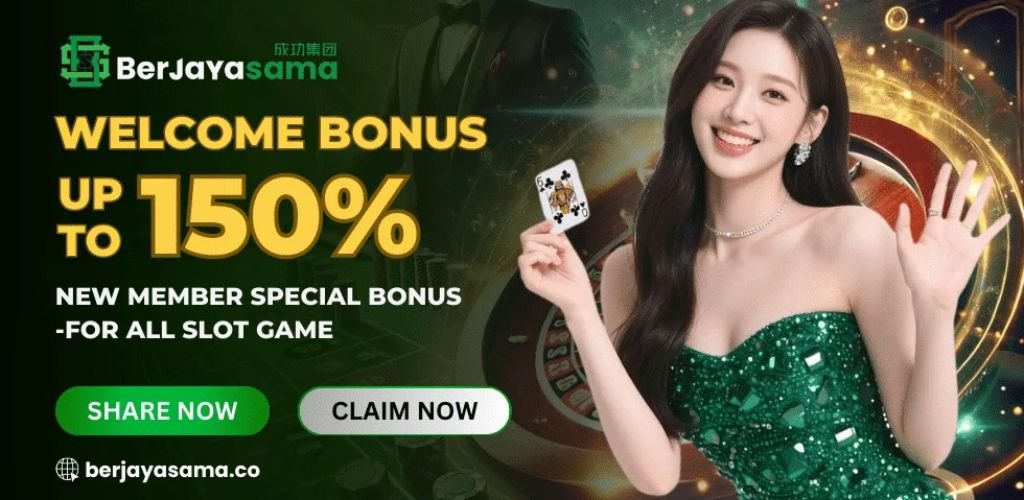 Berjayasama Welcome Bonus up to 150%